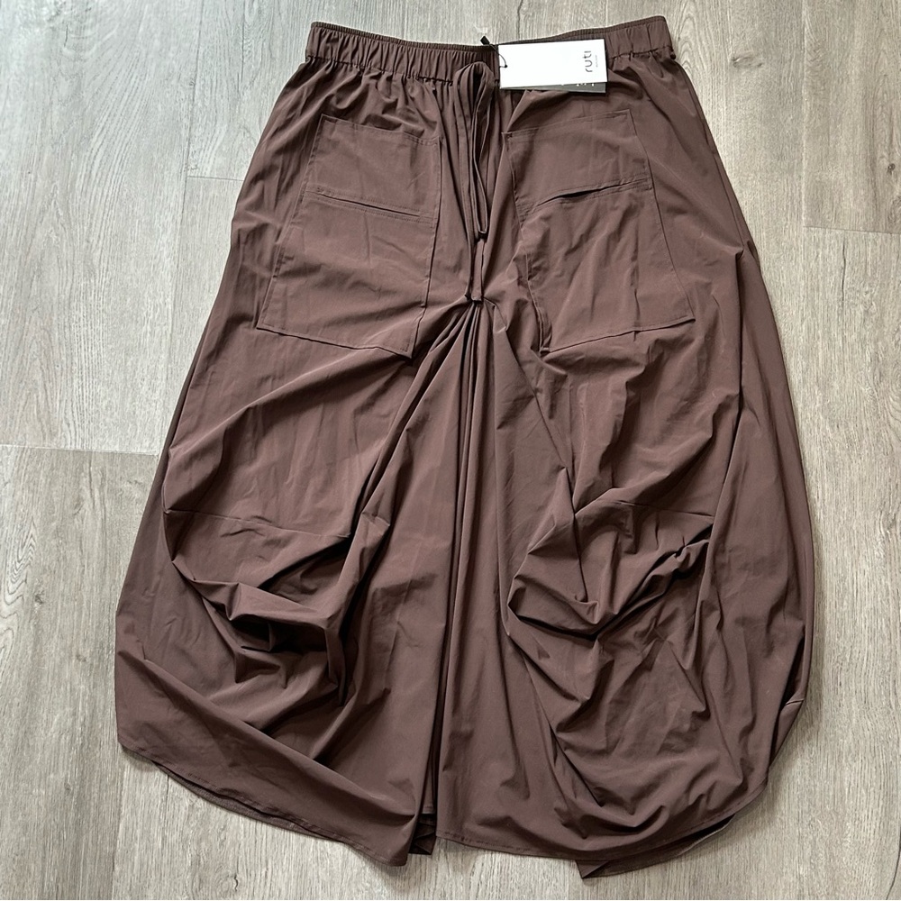 NWT Ruti The Go-To Skirt midi chocolate brown coffee size XL women’s - Picture 5 of 14